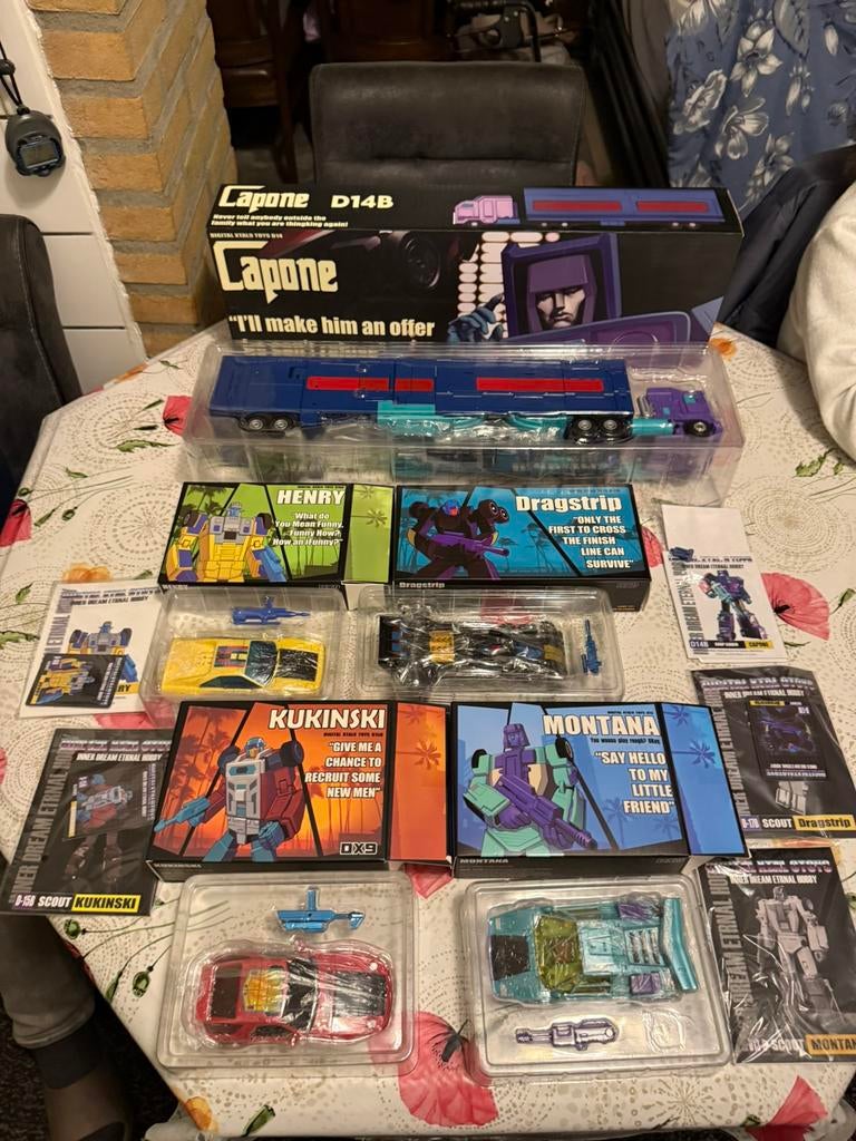 Transformers masterpiece DX9 menasor G2, Verzamelen, Transformers, Overige generaties, Ophalen of Verzenden, Zo goed als nieuw