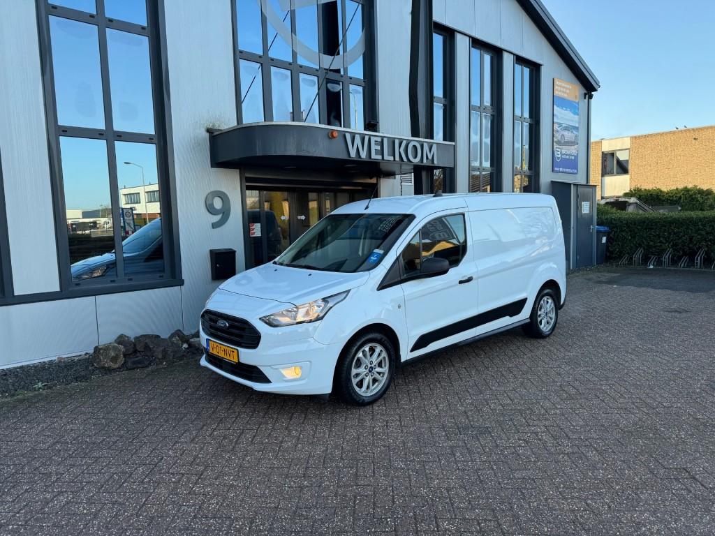 Ford TRANSIT CONNECT 1.5TDCi 102PK L2 Lang, Airco, Schuifdeu, 1350 kg, 4 cilinders, 100 pk, Wit
