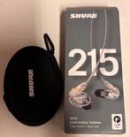 Shure SE215 CL, Audio, Tv en Foto, Koptelefoons, Ophalen of Verzenden, Zo goed als nieuw, Over oor (circumaural), Overige merken
