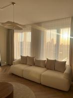 Modulaire bouclé bank Sofia (3-zits) gebroken wit, Ophalen, 75 tot 100 cm, Rechte bank, Stof