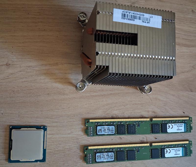 i5-3470 + 16GB RAM DDR3 1600MHz + CPU koeler, Ophalen, Gebruikt, 4-core, Intel Core i5