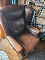 Leren fauteuil in nette staat, Ophalen of Verzenden, Gebruikt, Leer