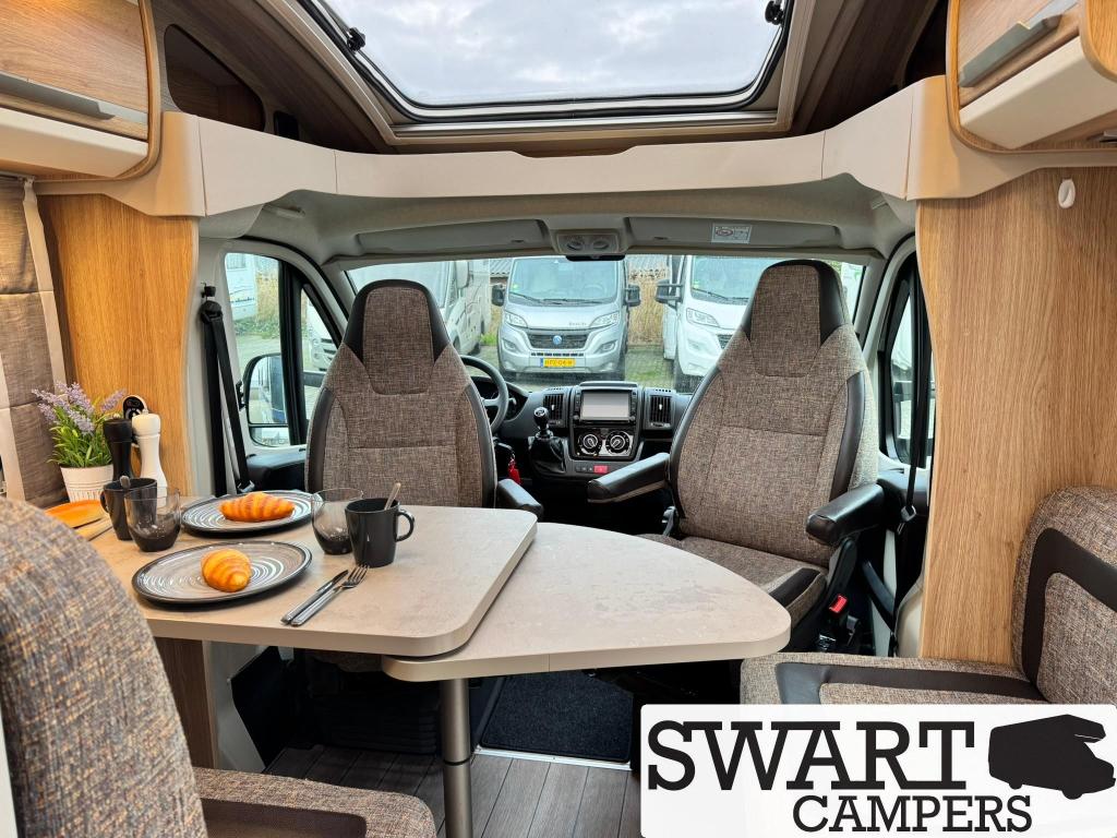 Knaus Sky TI 700 MEG Enkele bedden 150 pk GRATIS STALLING, Caravans en Kamperen, Campers, Standaard zit, Ringverwarming, Fiat