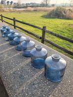 7 Vintage Glazen Vaasjes voor Bruiloft of Tuin Decoratie, Ophalen