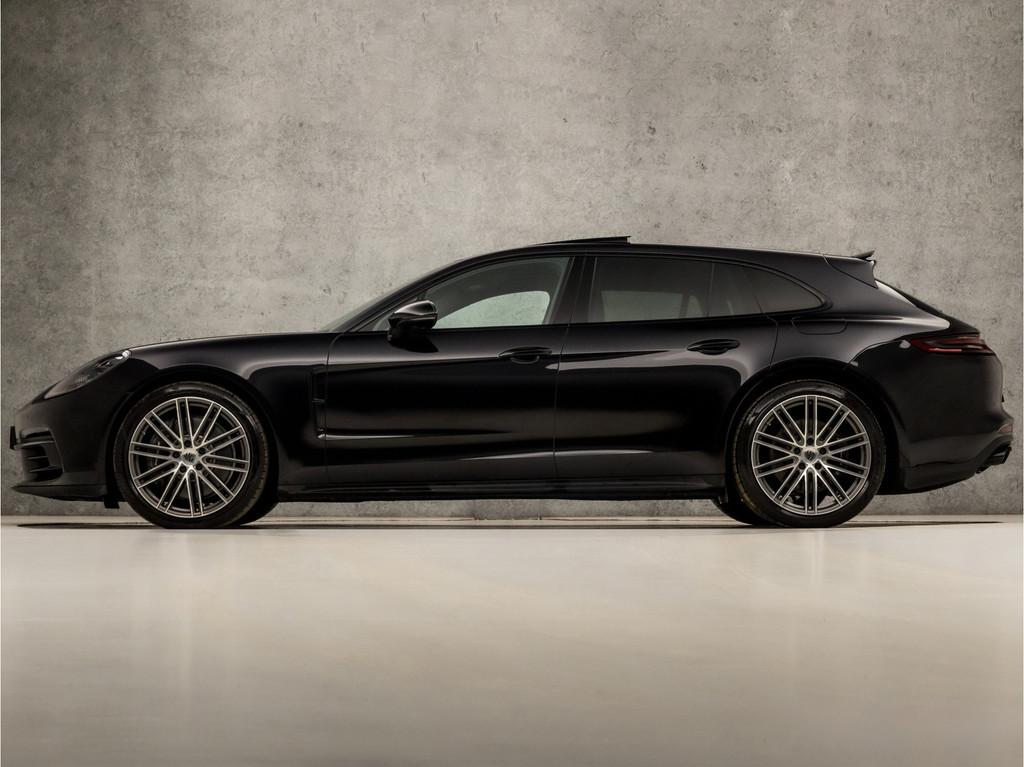 Porsche Panamera Sport Turismo 2.9 4 E-Hybrid 463Pk (PANORAM, Auto's, Porsche, 12 maanden, 14 kWh, 38 km/l, Zwart