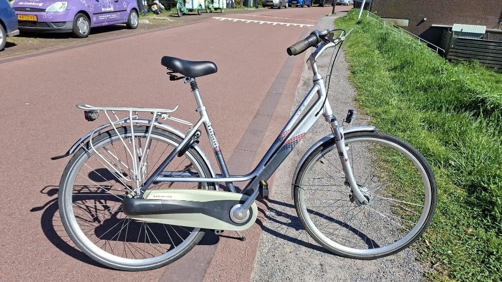 Damesfiets Union Delta 7 versnellingen, Versnellingen, Trommelrem, Ophalen, Overige merken