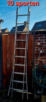 ladder met 10 sporten, Doe-het-zelf en Verbouw, Ophalen of Verzenden, Gebruikt, Ladder, 2 tot 4 meter