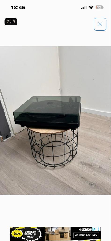 Lenco LS-30 platenspeler met USB-aansluiting, Audio, Tv en Foto, Platenspelers, Zo goed als nieuw, USB-aansluiting, Platenspeler