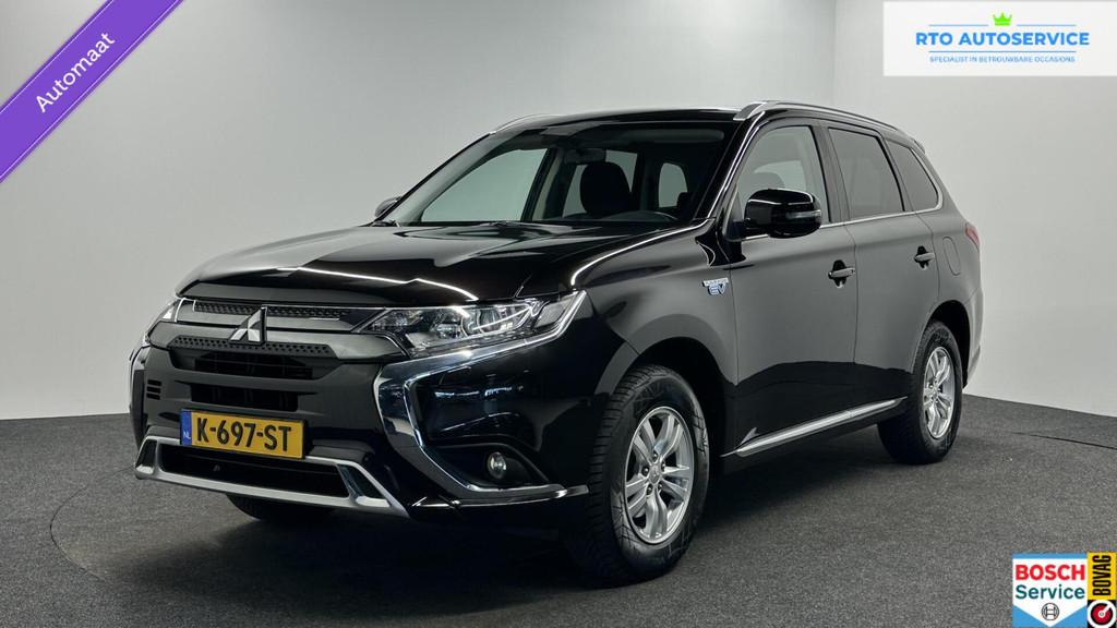 Mitsubishi Outlander 2.4 PHEV Pure TREKHAAK CARPLAY NAVI CAM, Auto's, Automaat, 4 cilinders, LED verlichting, Origineel Nederlands