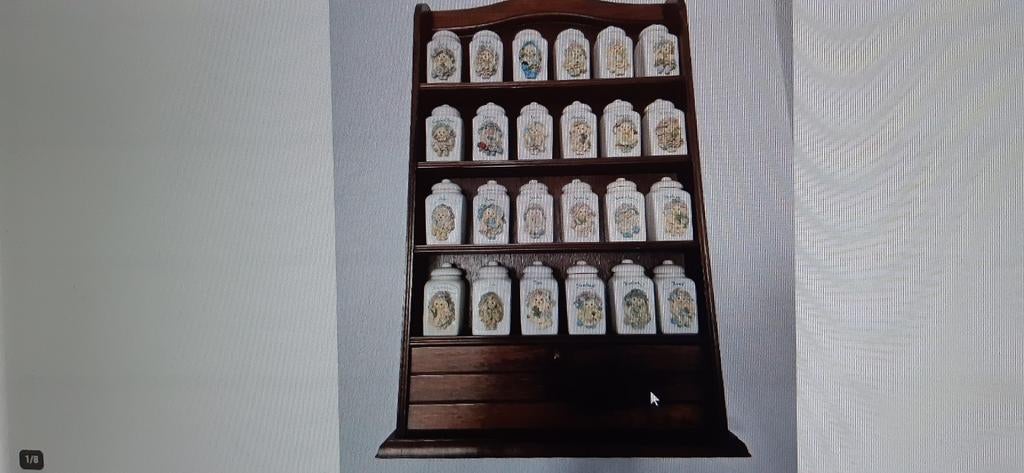 Mooi compleet Gordino kruiden -zaden rek, Ophalen of Verzenden, Zo goed als nieuw