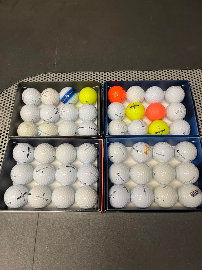 Gebruikte Taylormade golfballen AAAA kwaliteit, Ophalen of Verzenden, Gebruikt, Bal(len), Overige merken