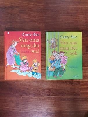 Van oma mag dat wel en van opa mag het ook  van Carry Slee  , Ophalen of Verzenden, Gelezen, Fictie algemeen, Voorleesboek