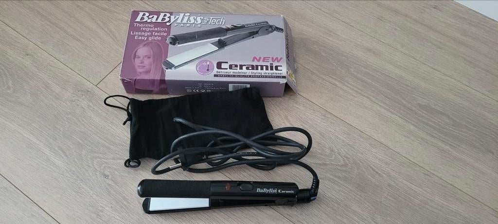 ZGAN Babyliss stijltang, Sieraden, Tassen en Uiterlijk, Uiterlijk | Haarverzorging, Ophalen of Verzenden, Zo goed als nieuw, Krultang of Stijltang