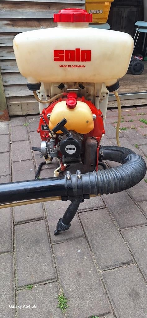 solo bladblazer en gifspiiter, Tuin en Terras, Bladblazers, Ophalen, Elektrisch