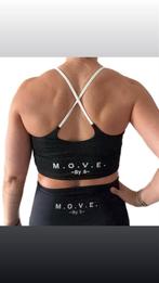 Fijne sporttop met dunne bandjes en vaste pads, Kleding | Dames, Sportkleding, Verzenden, Zwart, Nieuw, Fitness of Aerobics