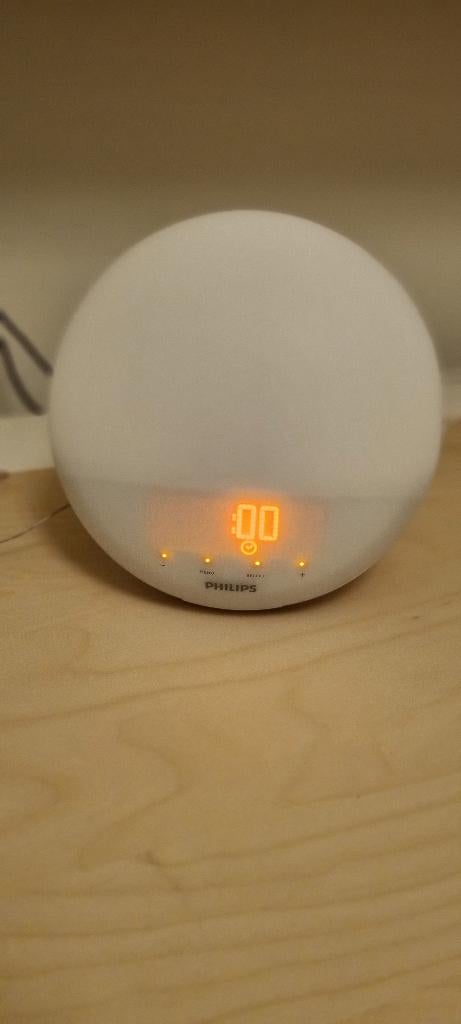 Philips wake-up Light, Witgoed en Apparatuur, Wekkers, Ophalen of Verzenden, Zo goed als nieuw, Digitaal