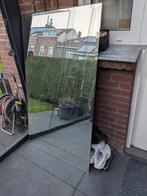 Gratis af te halen: facet geslepen spiegel, Ophalen, Gebruikt, 100 tot 150 cm, 75 tot 100 cm