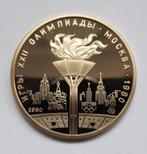 Russia 100 roubles 1980 Olympic Torch, Verzenden, Rusland, Goud