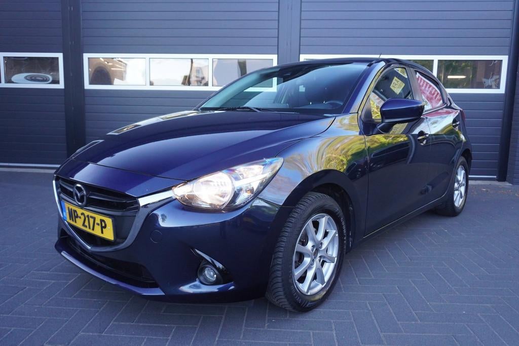 Mazda 2 1.5 Skyactiv Airco/Trekhaak/Cruise/Navi/Park.sensore, Auto's, Mazda, Voorwielaandrijving, Stof, Gebruikt, 4 cilinders