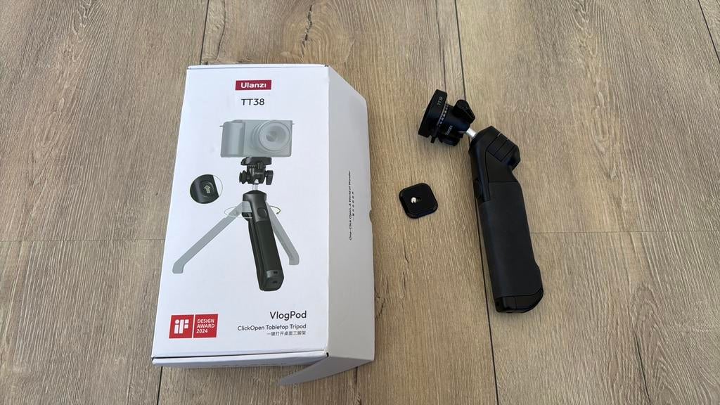 Ulanzi TT38 tripod statief, Audio, Tv en Foto, Fotografie | Statieven en Balhoofden, Ophalen of Verzenden, Zo goed als nieuw, Minder dan 150 cm