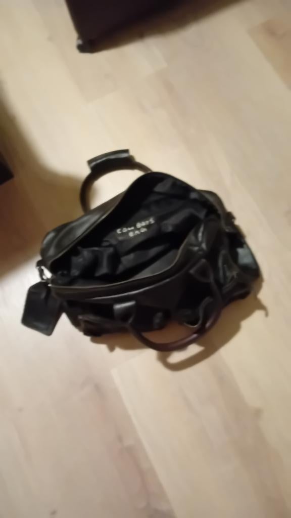 Grote leren bag tas cowboys bag in zeer goede staat, Ophalen of Verzenden, Zo goed als nieuw, Bruin, Handtas