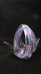 Glazen design schaal – handgeblazen art glass Murano stijl, Antiek en Kunst, Antiek | Glas en Kristal, Ophalen of Verzenden