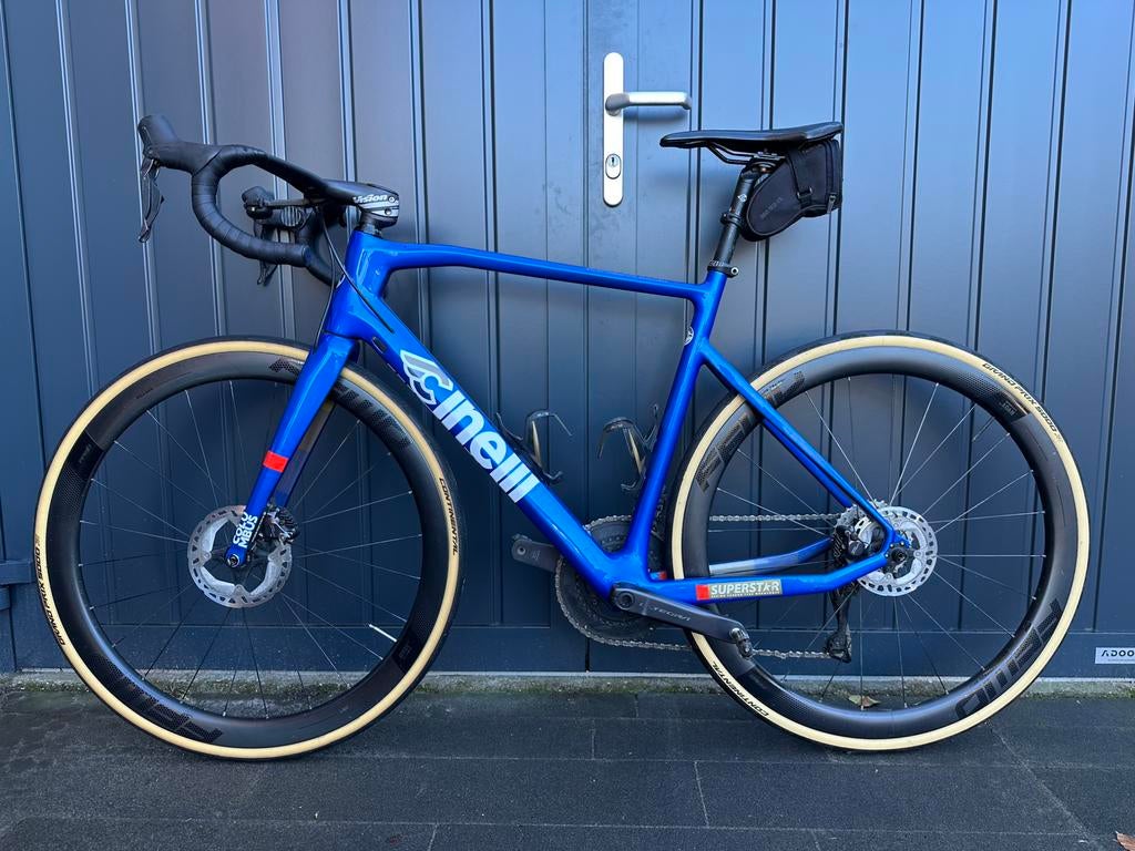 Cinelli superstar disc, Fietsen en Brommers, Carbon, Heren, Zo goed als nieuw, Meer dan 20 versnellingen