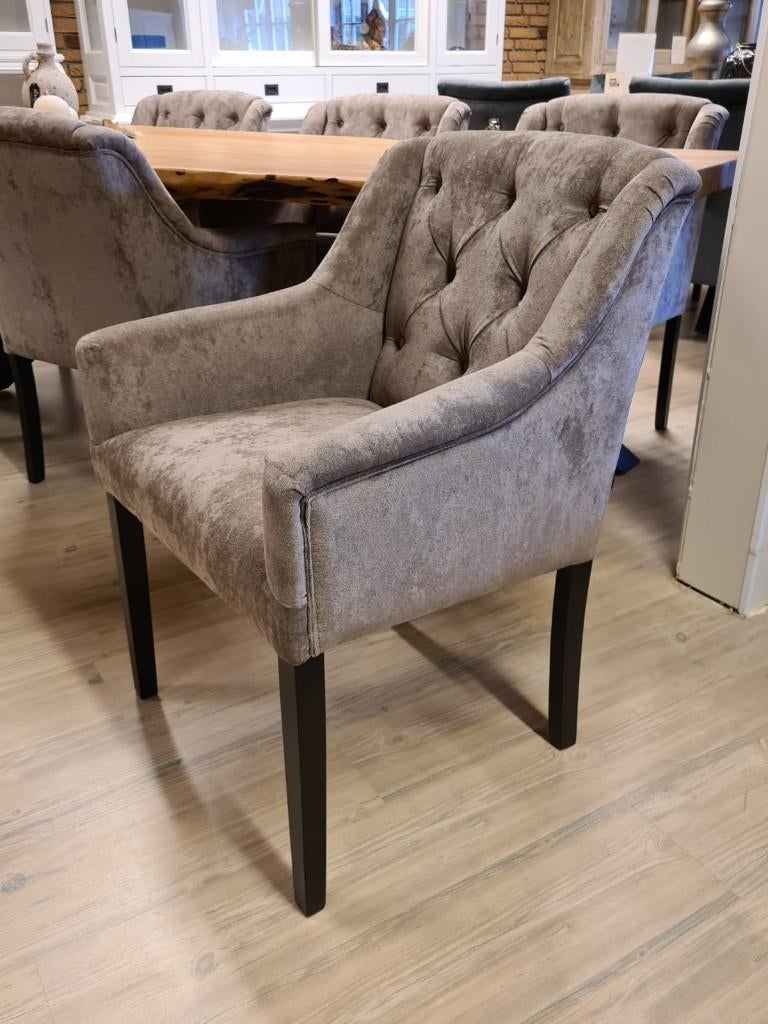 *ACTIE* Landelijke Eetkamerstoel Nikky Stel Zelf Samen, Overige kleuren, Ophalen of Verzenden, Stof, Vijf, Zes of meer stoelen