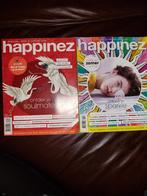 Happinez tijdschriften - 2 stuks uit 2018, Ophalen of Verzenden, Gelezen, Lichaam en Geest