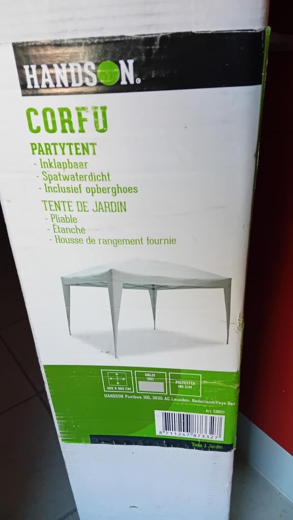 Partytent Corfu Handson Jardin. Nw!, Ophalen, Nieuw, Partytent