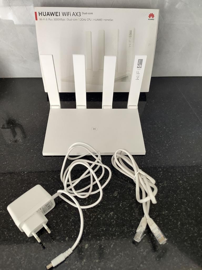 Huawei router AX3 wifi 6 plus, ook als mesh router, Computers en Software, Ophalen of Verzenden, Zo goed als nieuw