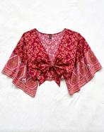 Bolero - Maat L/XL - Bell-Sleeve - Hippie - Bohemian - Boho, Kleding | Dames, Maat 42/44 (L), Nieuw, Ophalen of Verzenden, Rood