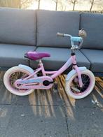 Roze 14 inch meisjesfiets - Nogan Butterfly, Ophalen, Gebruikt, 14 inch of minder