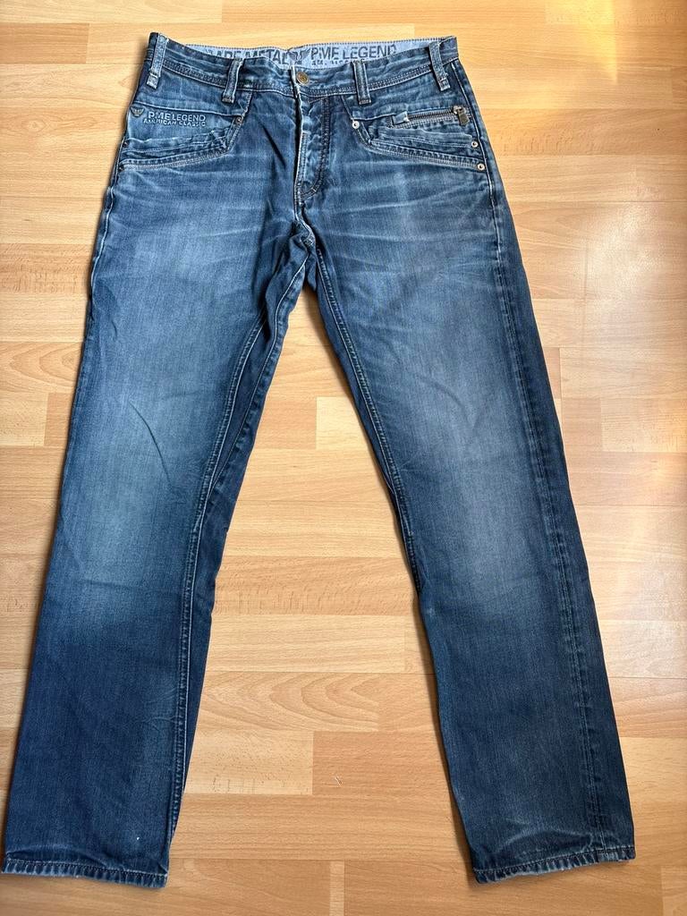PME Legend mooie jeans mt 32/32, Kleding | Heren, Spijkerbroeken en Jeans, Ophalen of Verzenden, Gedragen, Blauw, W32 (confectie 46) of kleiner