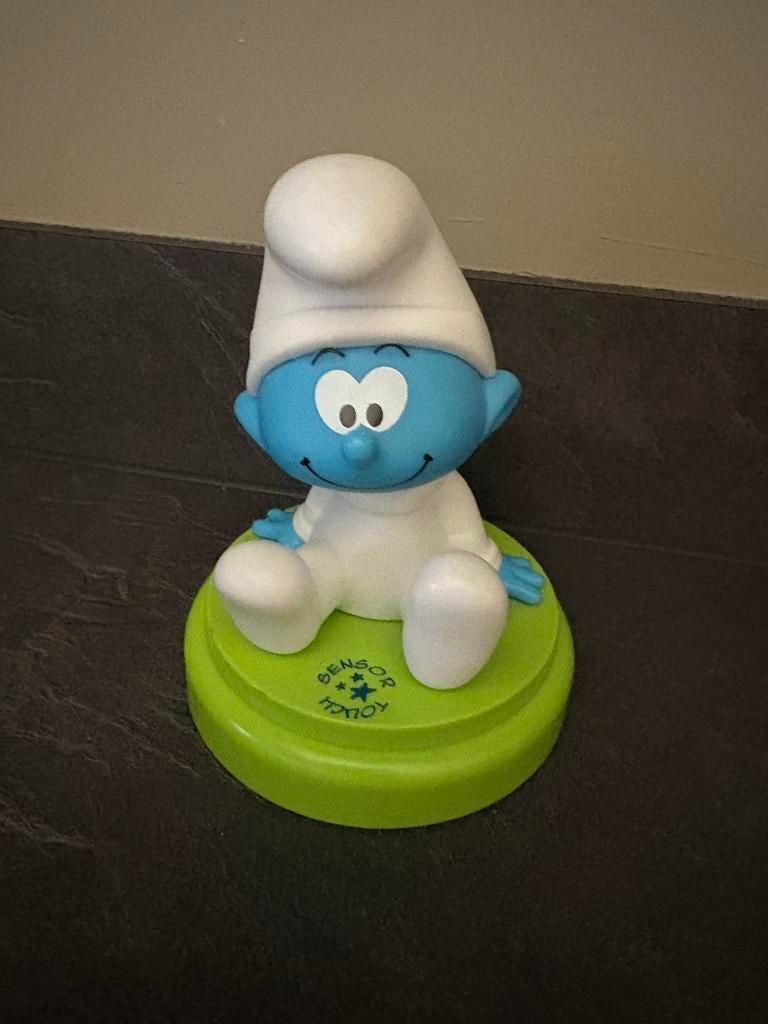 Smurfen Nachtlampje - Leuk voor de kinderkamer!, Ophalen of Verzenden, Zo goed als nieuw, Lamp