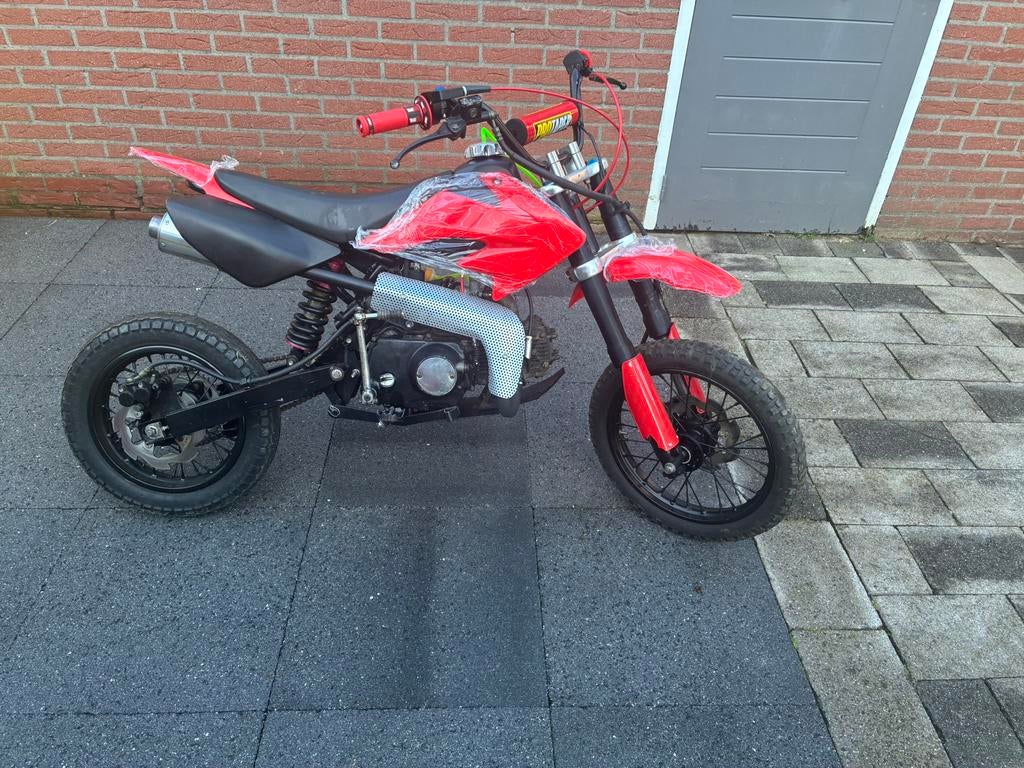Pitbike 70cm hoog model 125cc, Fietsen en Brommers, Minibikes, Midibikes en Pitbikes, Zo goed als nieuw, Pitbike, Ophalen