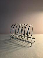 Vintage verchroomde toastrek /servethouder, *, Verzenden, *, Zo goed als nieuw