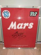 diego maradona gesigneerd retro shirt mars napoli 1988 coa, Ophalen, Buitenlandse clubs, Shirt