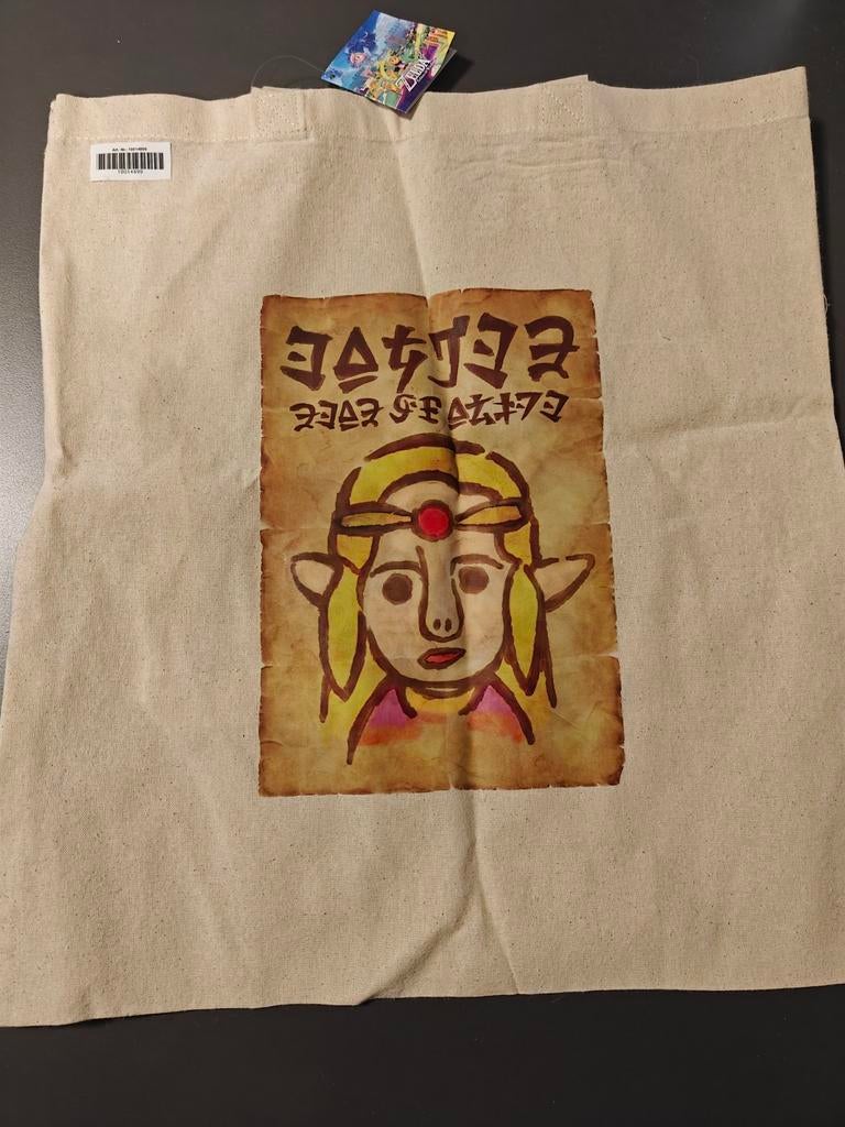 The Legend of Zelda tote bag Club Nintendo, Ophalen of Verzenden, Nieuw, Beige