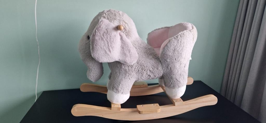 Schattige Olifant Schommelstoel voor Kinderen, Ophalen, Zo goed als nieuw