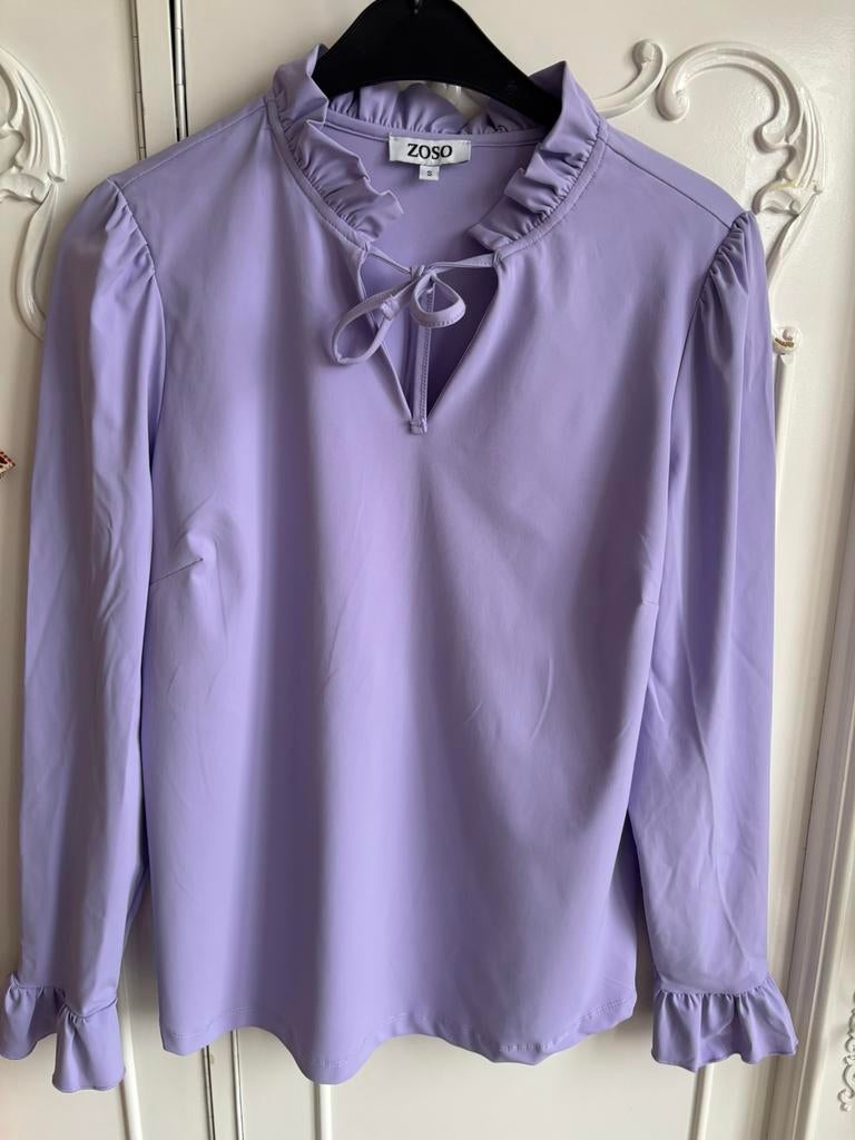 Nieuw lila paars travel blouse Zoso maat S, Ophalen of Verzenden, Nieuw, Maat 36 (S), Paars