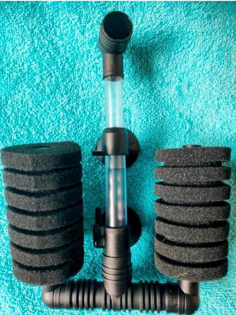 NIEUW LUCHTSPONSFILTER. VEILIG FILTEREN VOOR O.A. GARNALEN, Ophalen, Nieuw, Filter