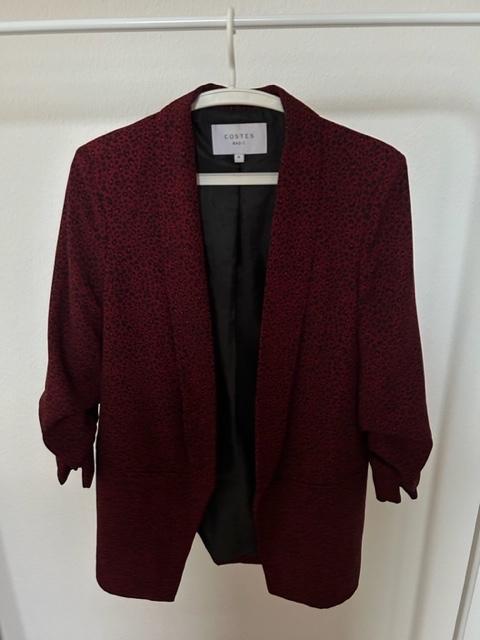Costes blazer (maat M), Maat 38/40 (M), Ophalen of Verzenden, Zo goed als nieuw, Rood