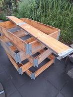 Moestuinbakken pelletranden, Ophalen of Verzenden, Gebruikt