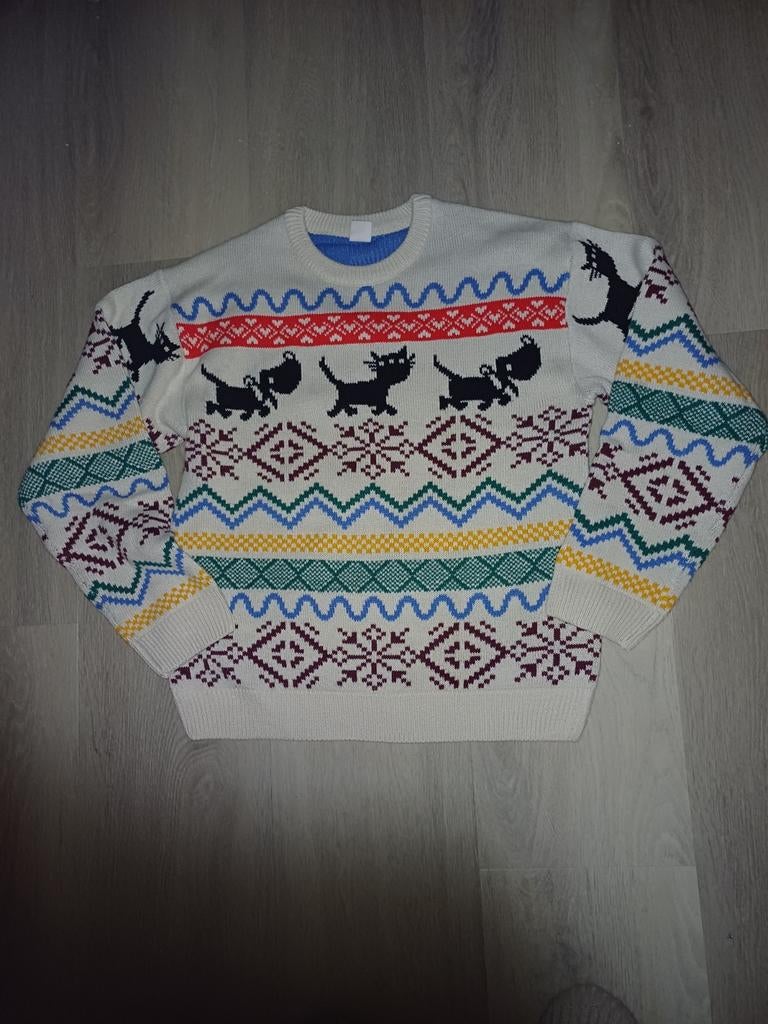 Hema Kersttrui Maat 158/164 ZGAN, Jongen of Meisje, Trui of Vest, Ophalen of Verzenden, Zo goed als nieuw