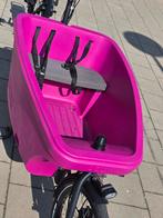 2dehands Dolly roze bakfiets - met huif, Overige merken, Gebruikt, Huif, Ophalen of Verzenden