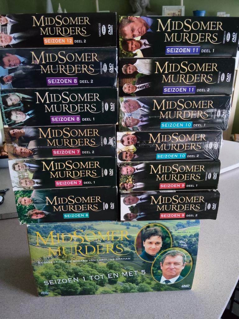 Dvd boxen Midsomer Murders, Cd's en Dvd's, Dvd's | Tv en Series, Boxset, Drama, Ophalen of Verzenden, Zo goed als nieuw