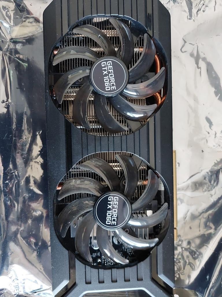 NVIDEA GTX 1060 6GB GPU, PCI-Express 3, Gebruikt, HDMI, Ophalen of Verzenden