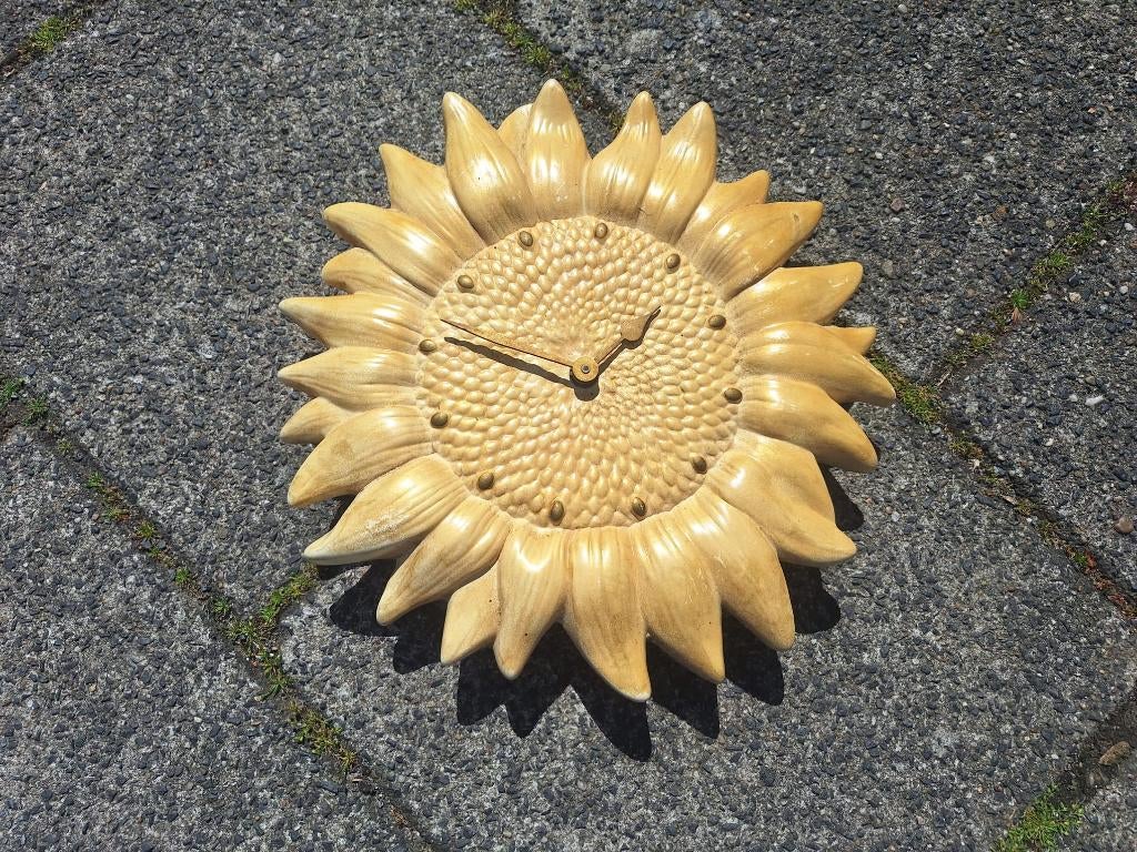 Zonneklokje, Huis en Inrichting, Ophalen, Gebruikt, Analoog, Wandklok