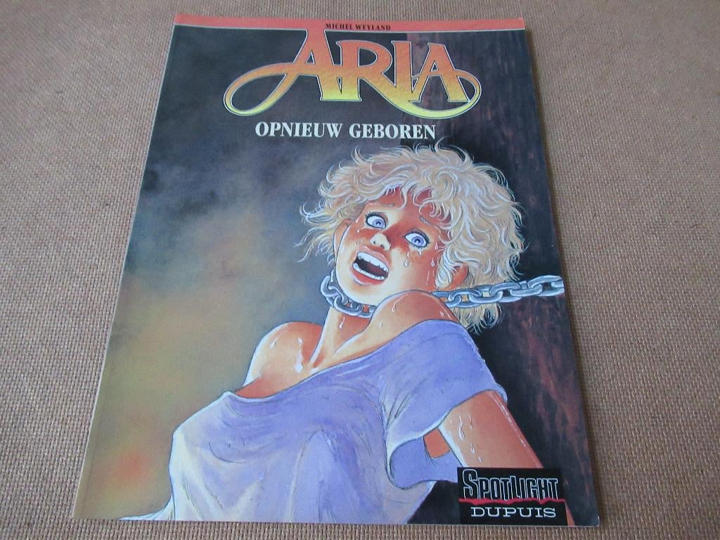 Aria deel 30 - Opnieuw geboren, 1e druk 2008, Verzenden, Eén stripboek, Zo goed als nieuw, Michel Weyland